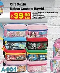 ÇİFT GÖZLÜ KALEM ÇANTASI BAWİD KALEMLİK